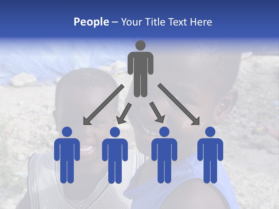 Blue Two Abandoned PowerPoint Template