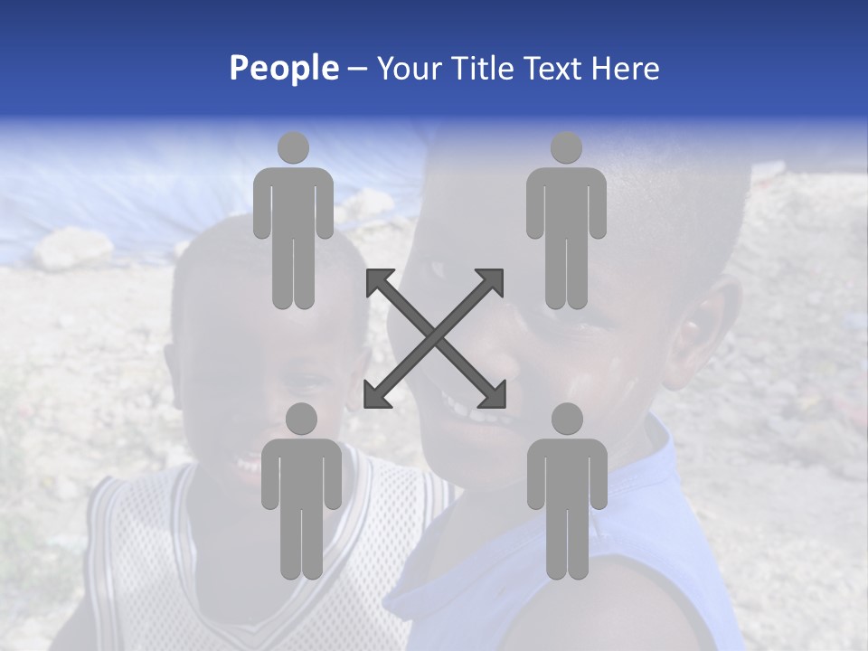 Blue Two Abandoned PowerPoint Template