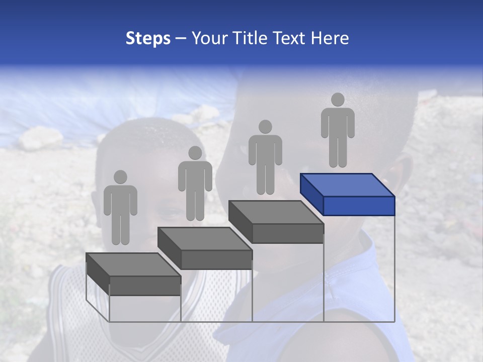 Blue Two Abandoned PowerPoint Template