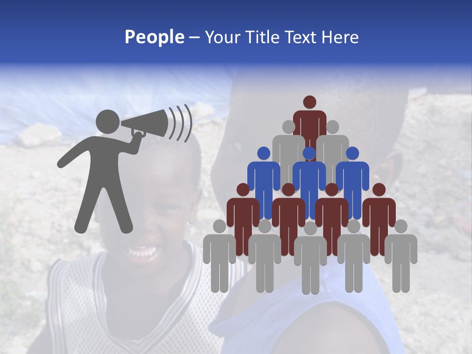 Blue Two Abandoned PowerPoint Template