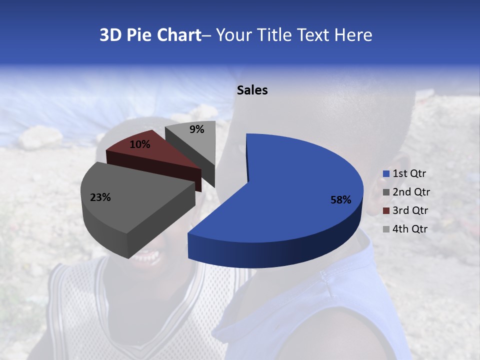 Blue Two Abandoned PowerPoint Template
