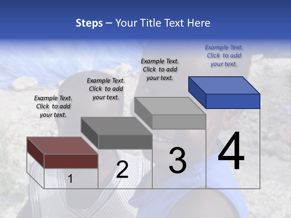 Blue Two Abandoned PowerPoint Template
