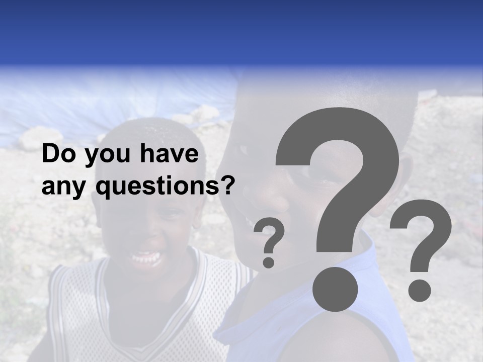 Blue Two Abandoned PowerPoint Template