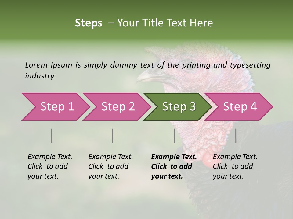 Livestock Landscape Wattle PowerPoint Template