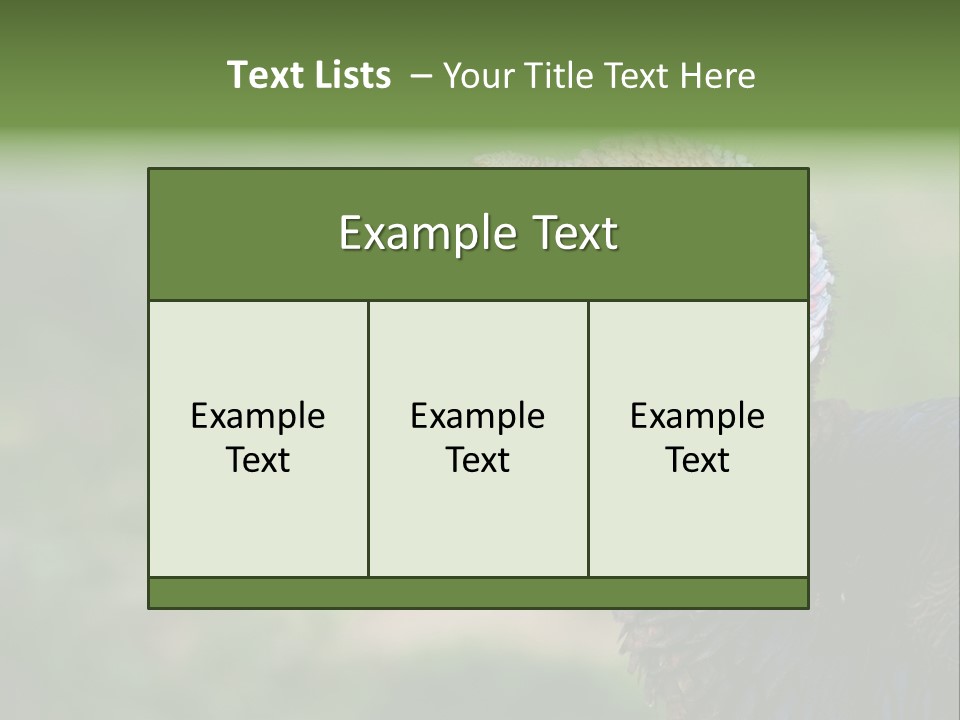 Livestock Landscape Wattle PowerPoint Template