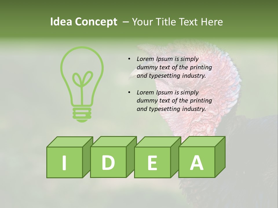 Livestock Landscape Wattle PowerPoint Template