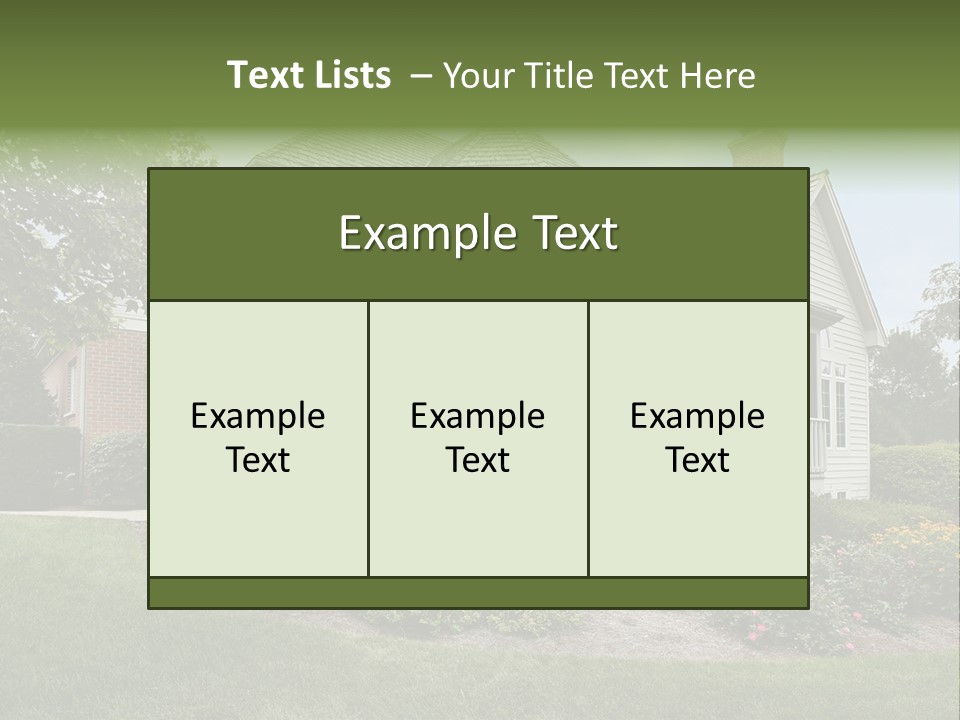 Investment Flower Brick PowerPoint Template