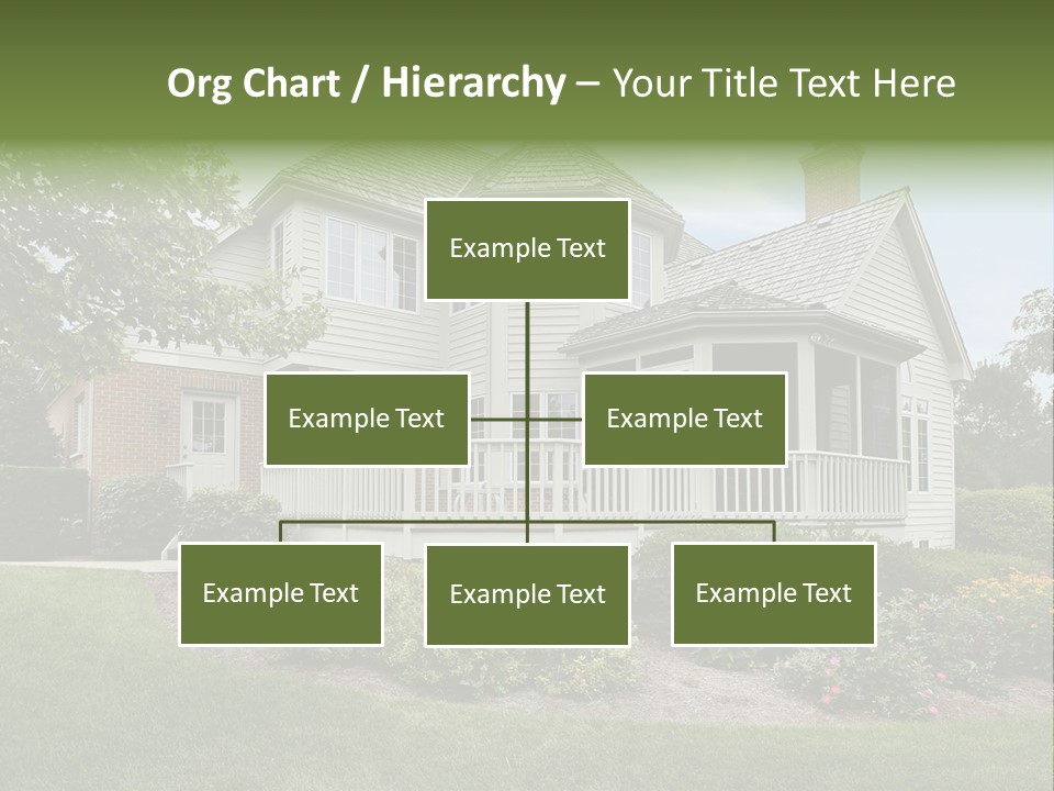 Investment Flower Brick PowerPoint Template