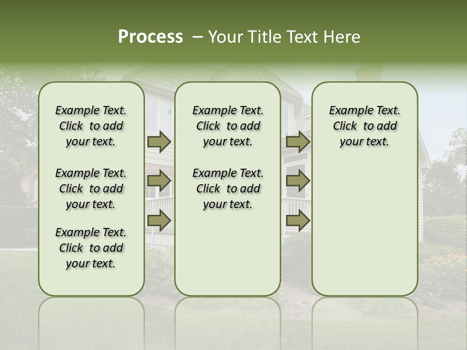 Investment Flower Brick PowerPoint Template