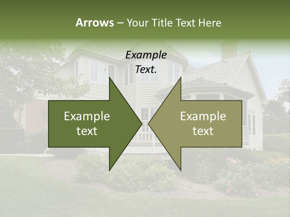 Investment Flower Brick PowerPoint Template