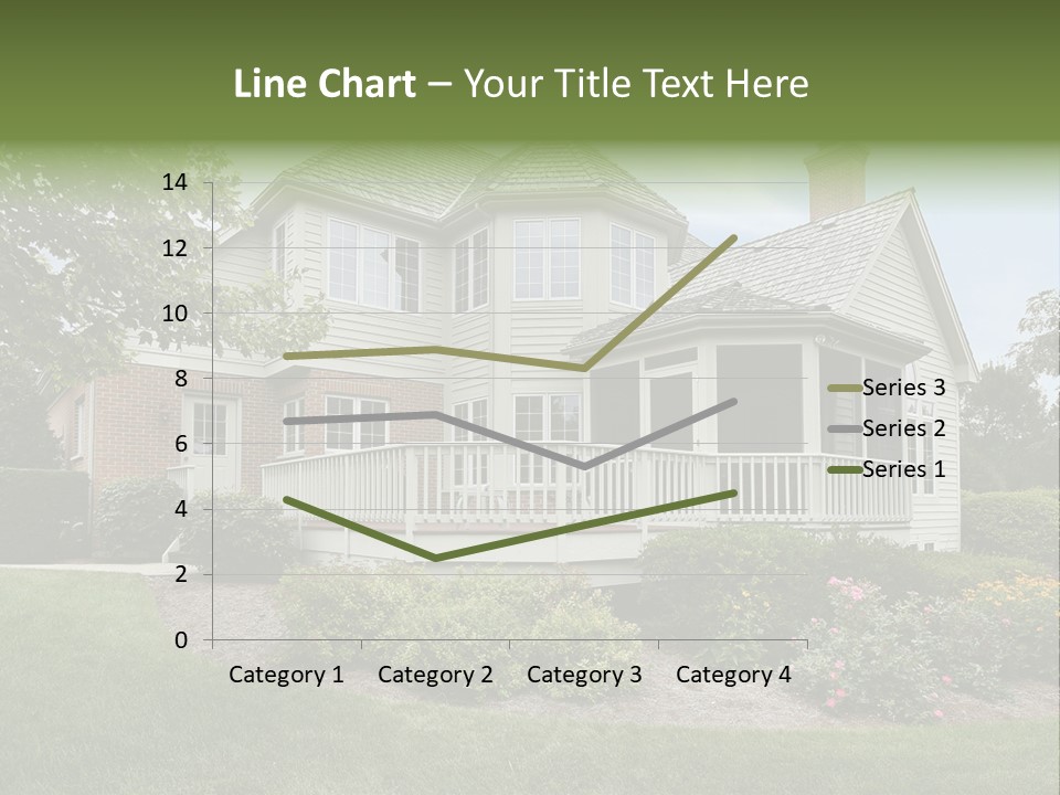 Investment Flower Brick PowerPoint Template