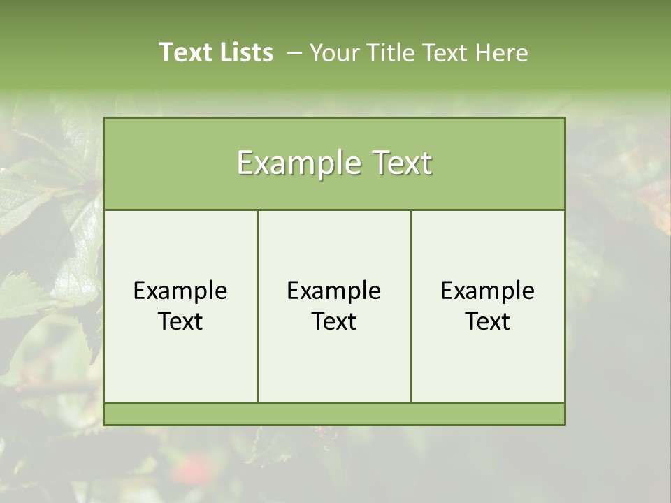 Giving Closeup Rosehip PowerPoint Template