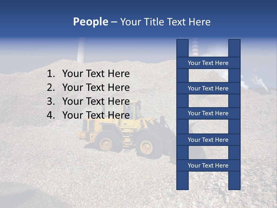 Woodland Wood Logs PowerPoint Template