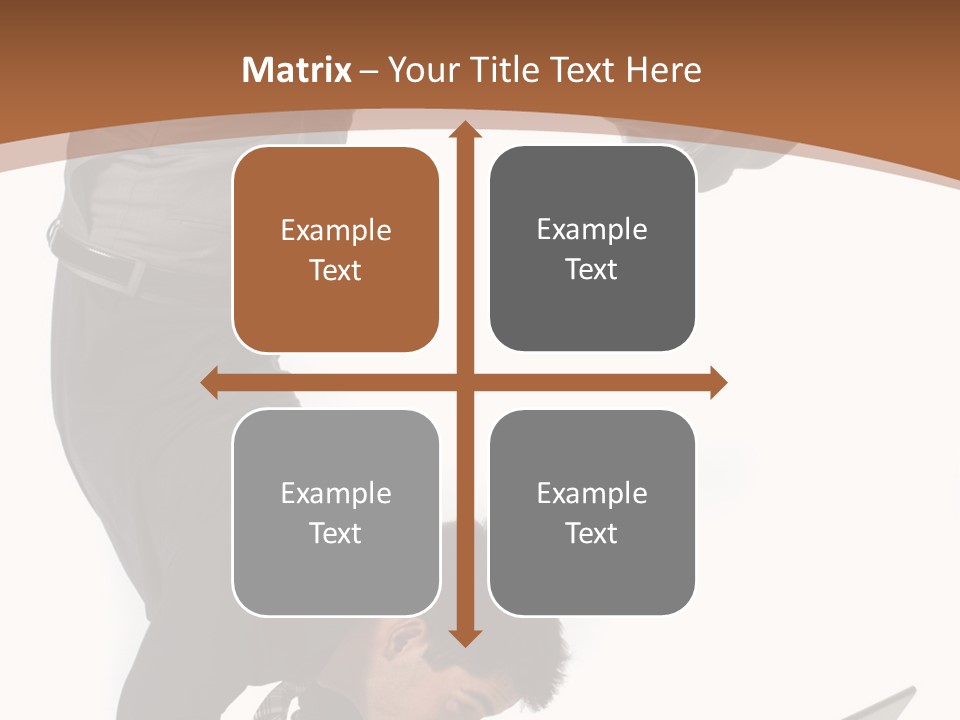 Healthy Gymnast Person PowerPoint Template