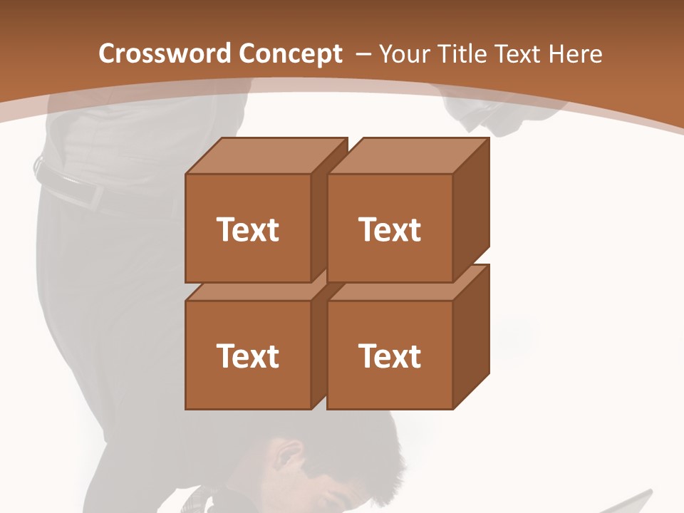 Healthy Gymnast Person PowerPoint Template