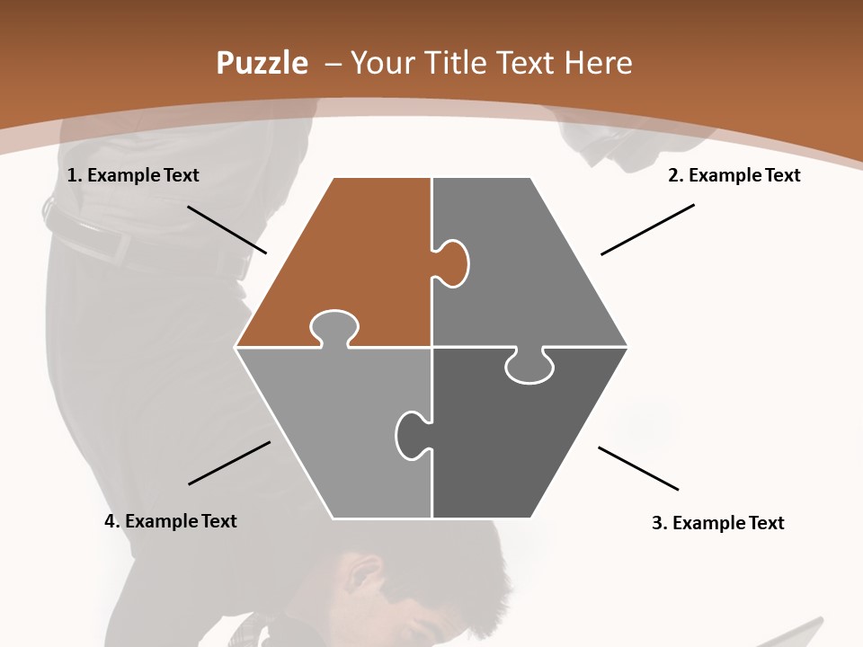 Healthy Gymnast Person PowerPoint Template