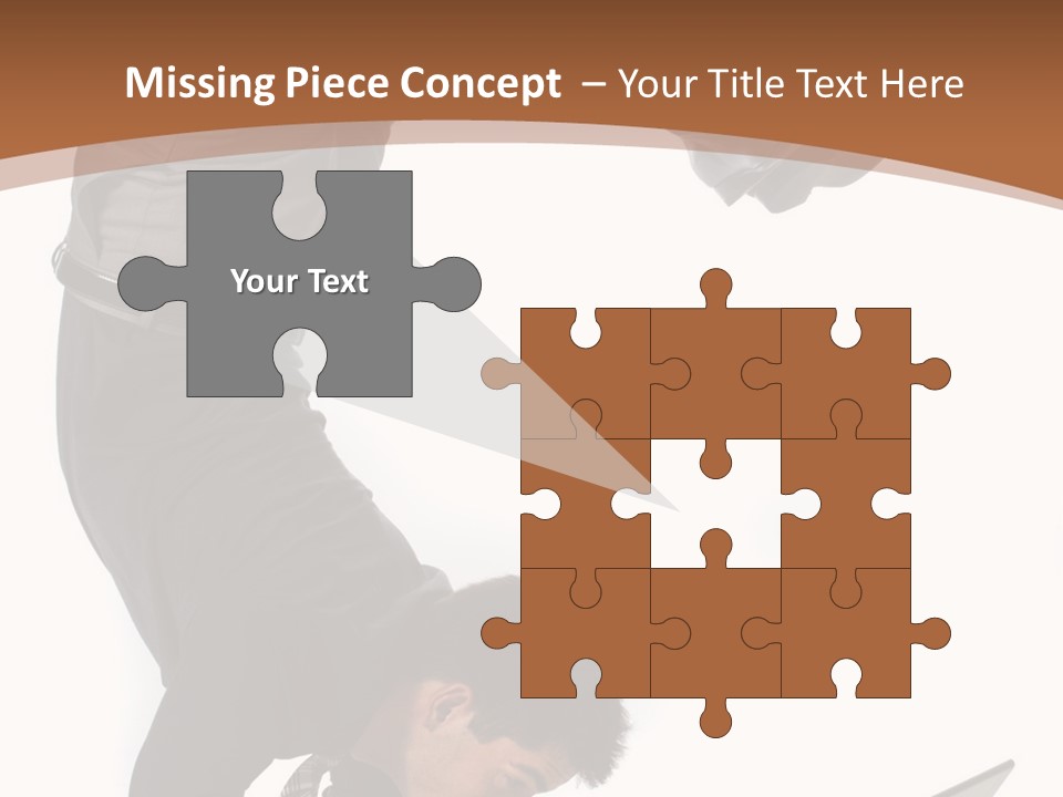 Healthy Gymnast Person PowerPoint Template