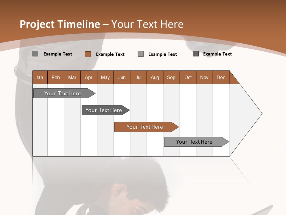 Healthy Gymnast Person PowerPoint Template