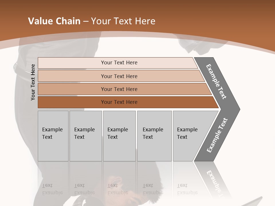 Healthy Gymnast Person PowerPoint Template
