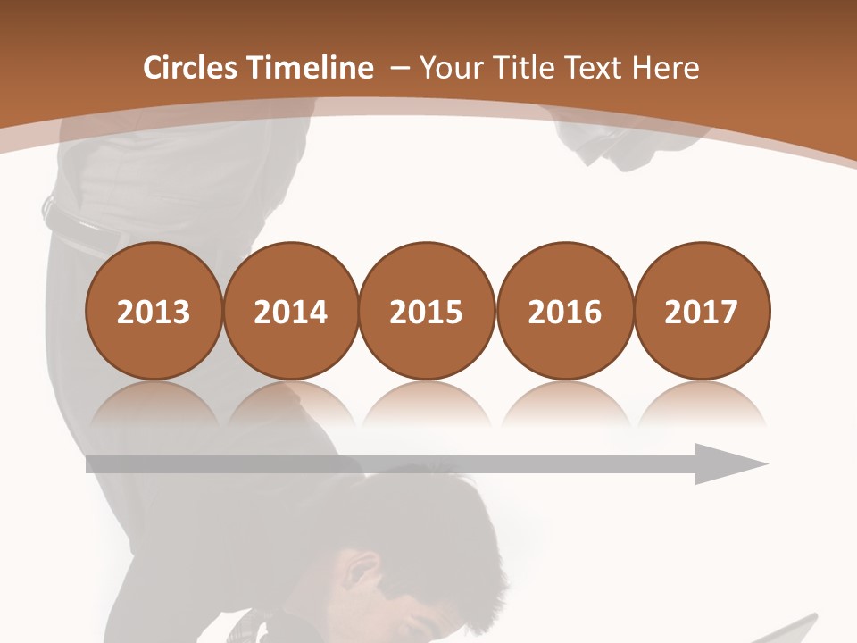 Healthy Gymnast Person PowerPoint Template