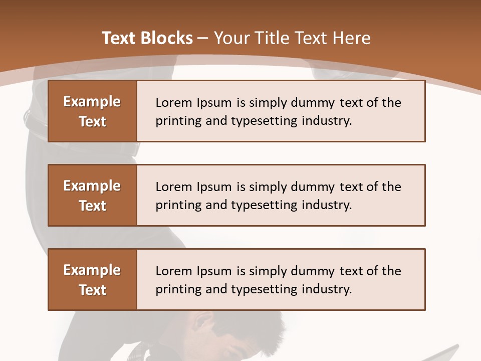 Healthy Gymnast Person PowerPoint Template
