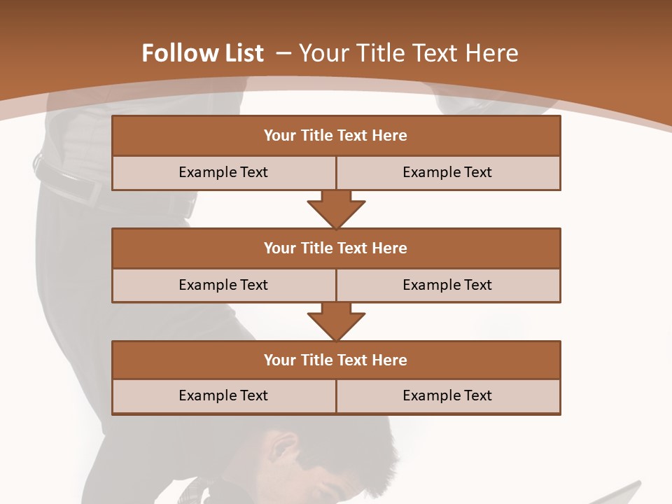 Healthy Gymnast Person PowerPoint Template