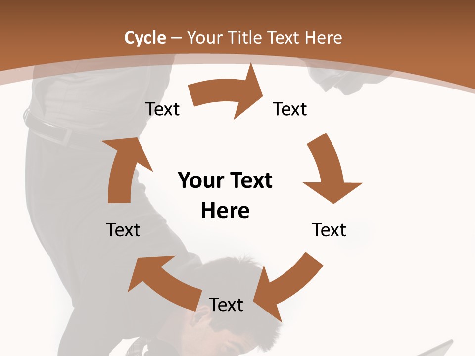 Healthy Gymnast Person PowerPoint Template