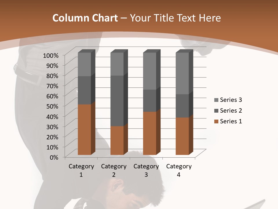 Healthy Gymnast Person PowerPoint Template