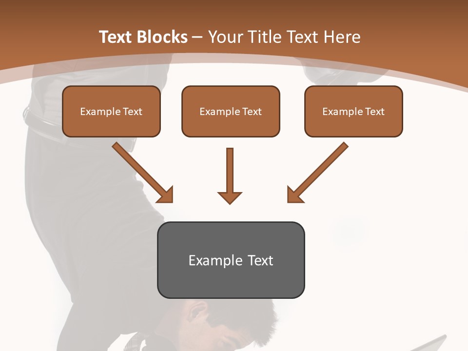 Healthy Gymnast Person PowerPoint Template