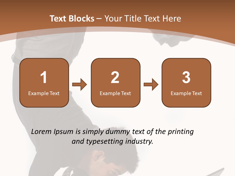 Healthy Gymnast Person PowerPoint Template
