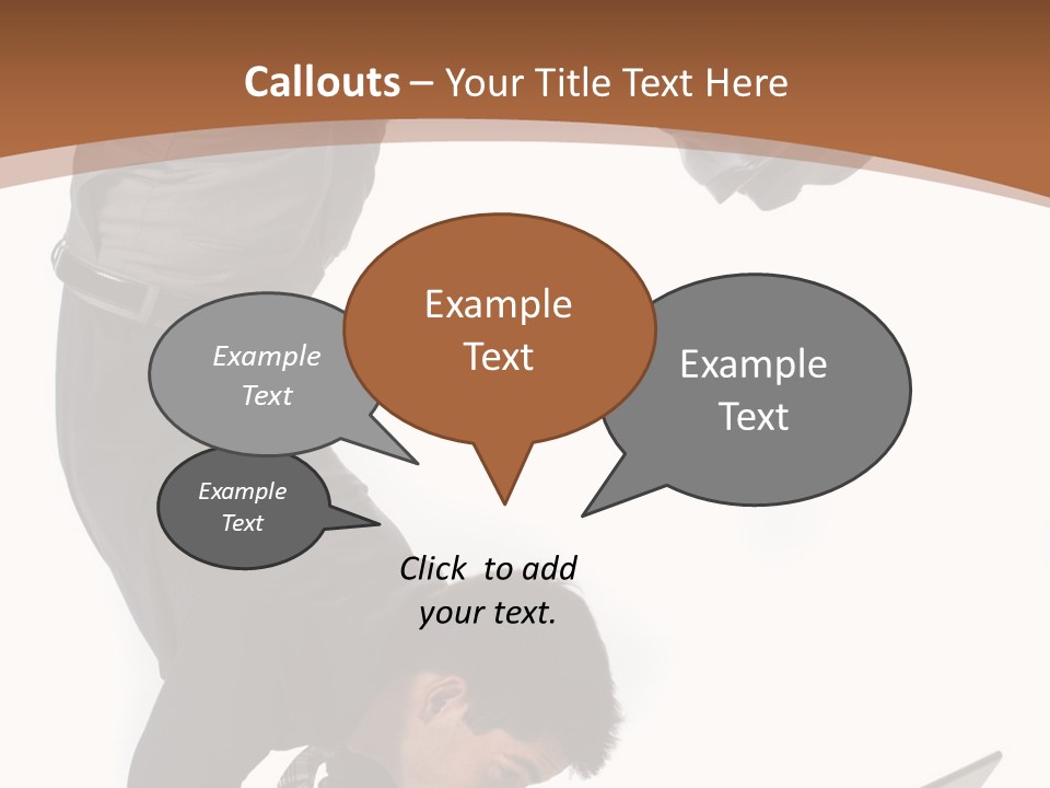 Healthy Gymnast Person PowerPoint Template