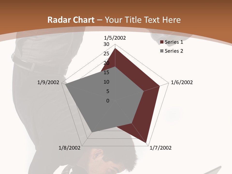 Healthy Gymnast Person PowerPoint Template