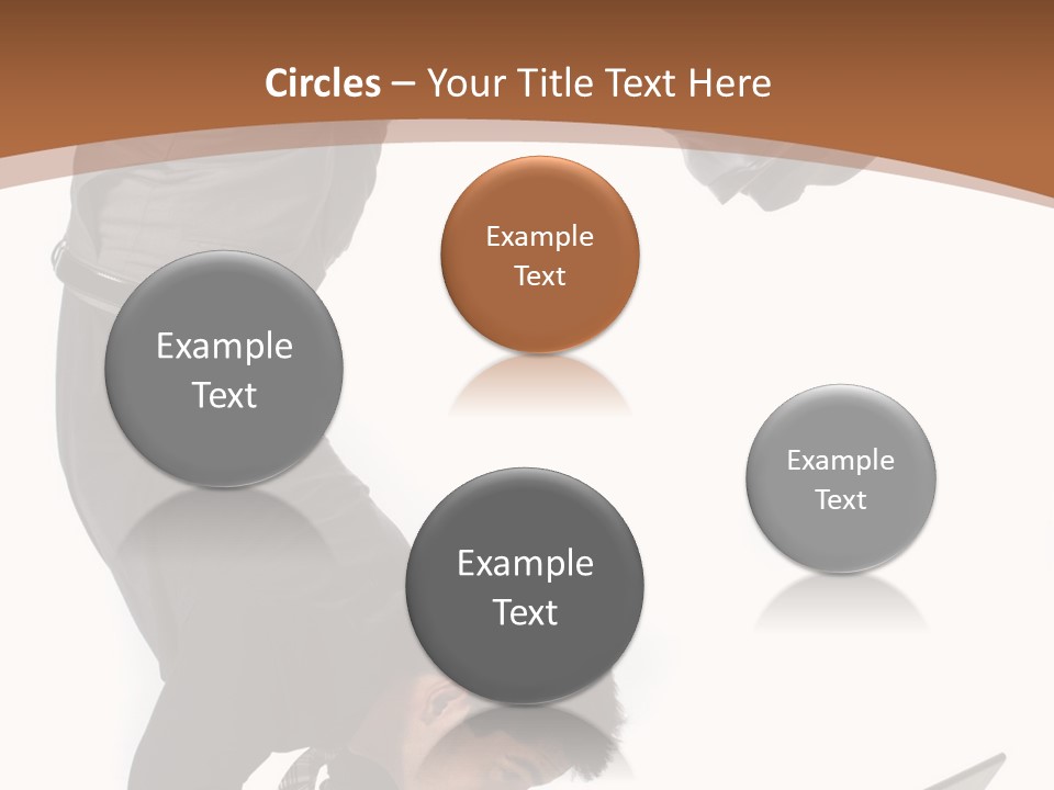 Healthy Gymnast Person PowerPoint Template