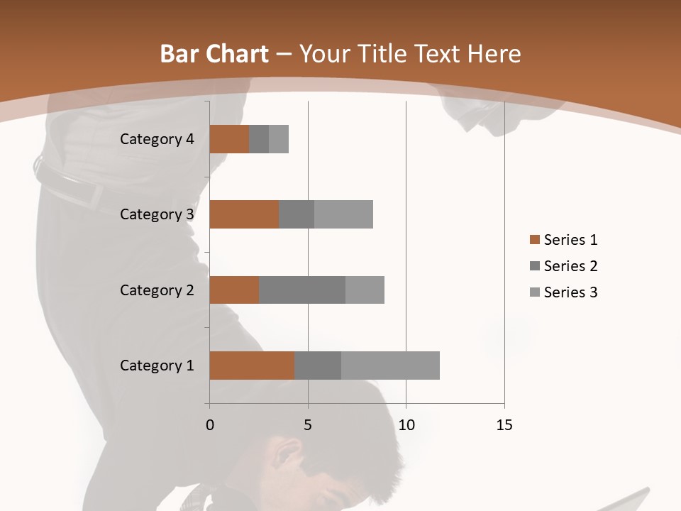 Healthy Gymnast Person PowerPoint Template