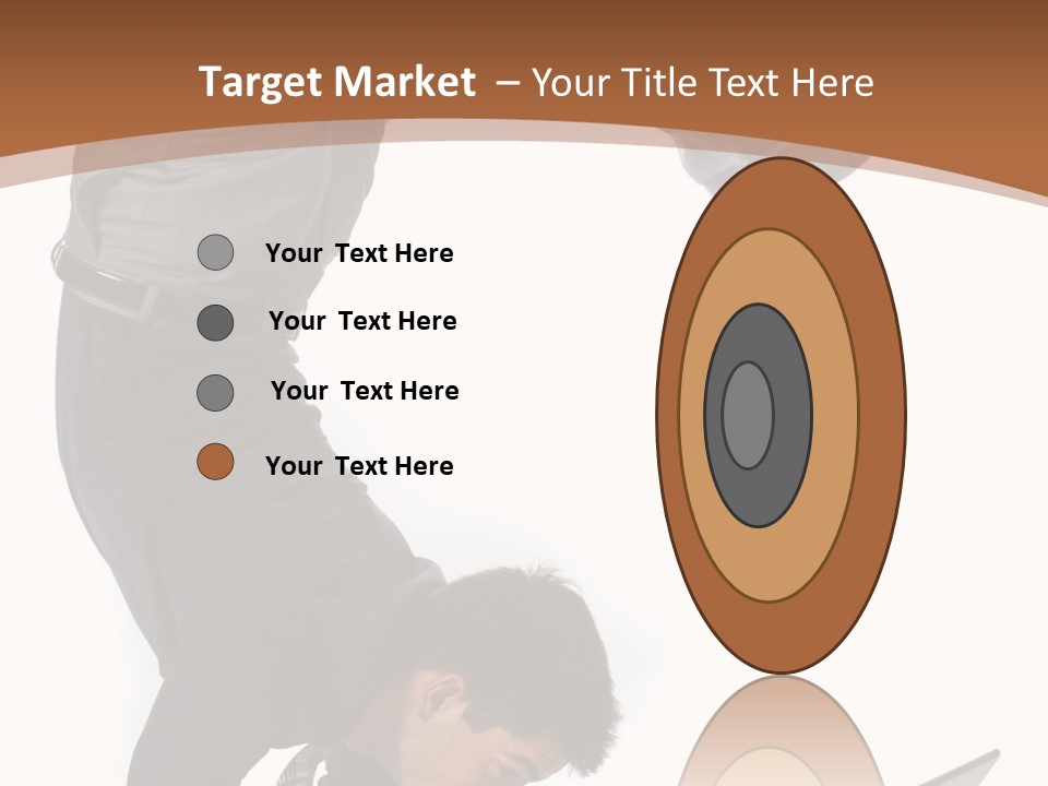 Healthy Gymnast Person PowerPoint Template