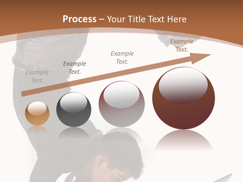 Healthy Gymnast Person PowerPoint Template