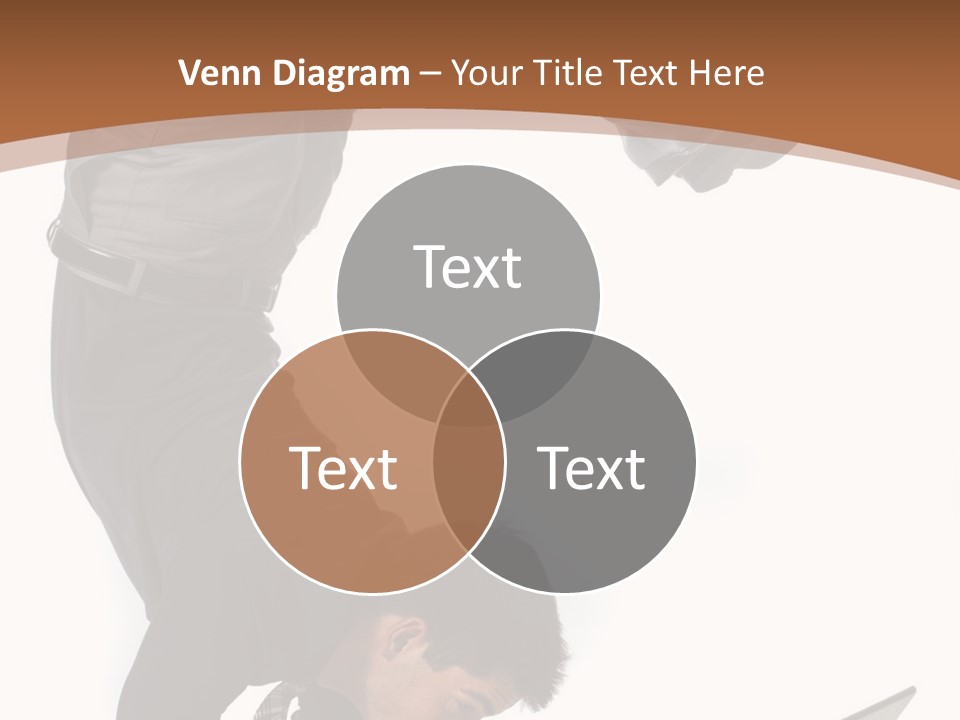 Healthy Gymnast Person PowerPoint Template