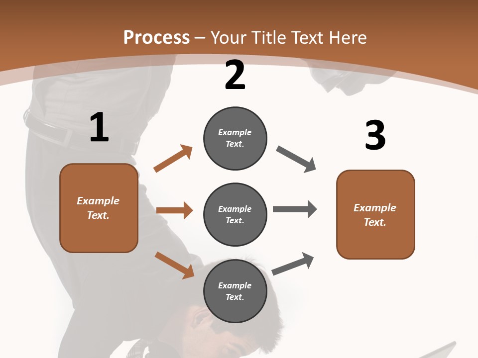 Healthy Gymnast Person PowerPoint Template
