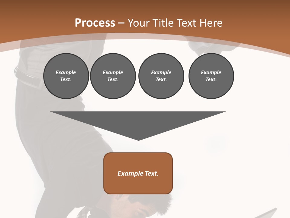 Healthy Gymnast Person PowerPoint Template