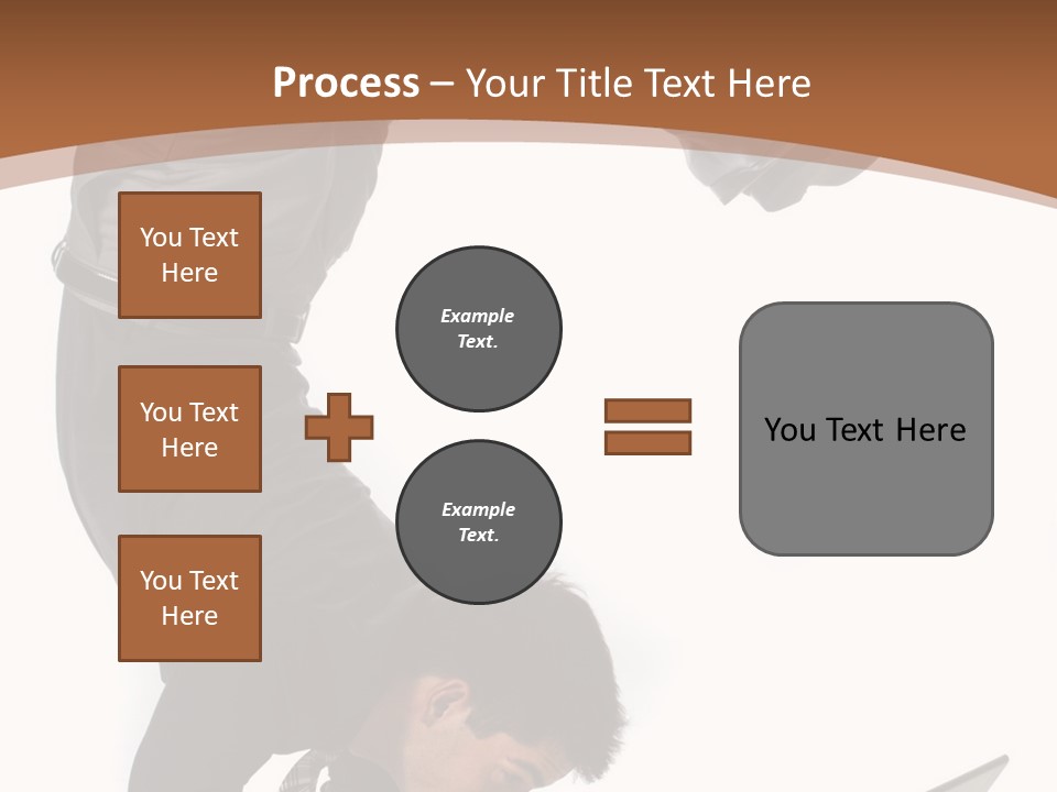 Healthy Gymnast Person PowerPoint Template