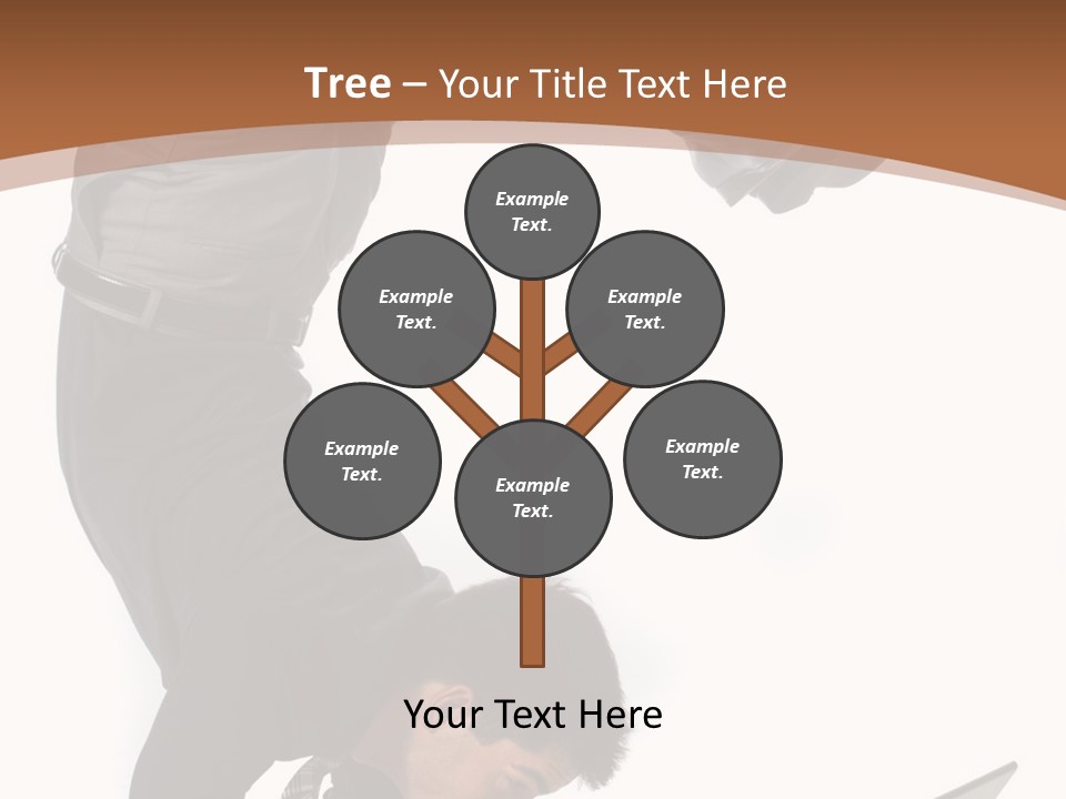 Healthy Gymnast Person PowerPoint Template