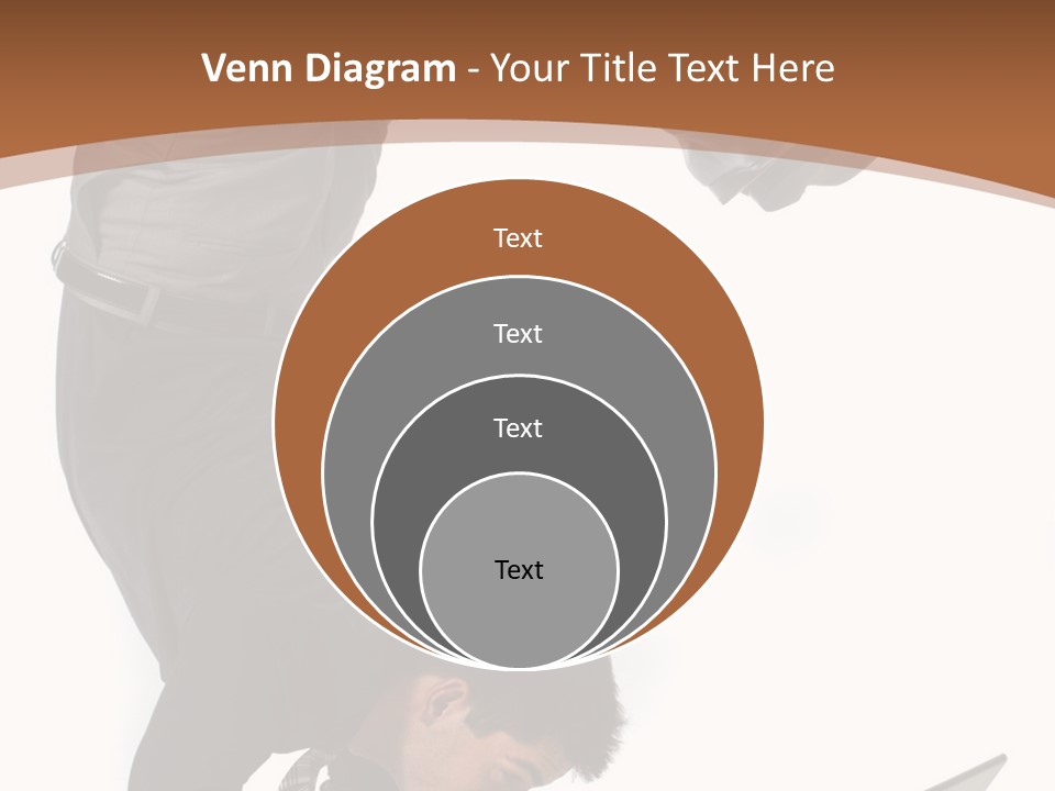 Healthy Gymnast Person PowerPoint Template