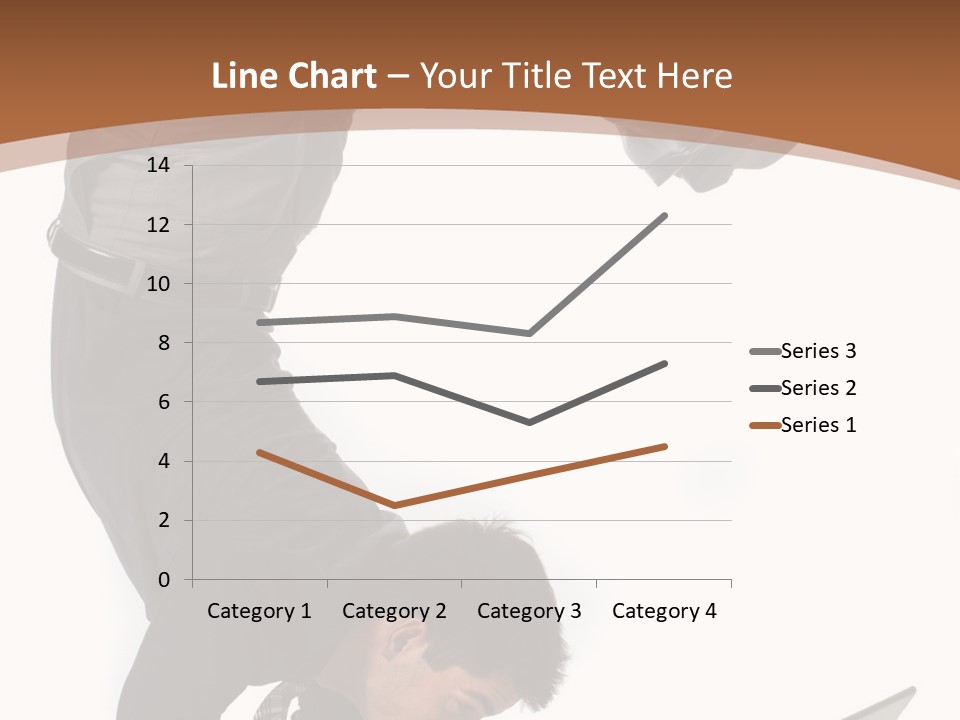 Healthy Gymnast Person PowerPoint Template