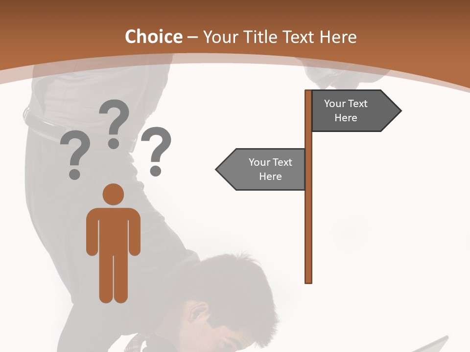 Healthy Gymnast Person PowerPoint Template