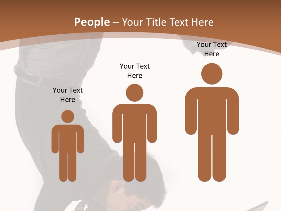 Healthy Gymnast Person PowerPoint Template