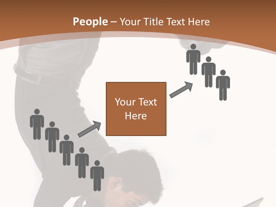 Healthy Gymnast Person PowerPoint Template