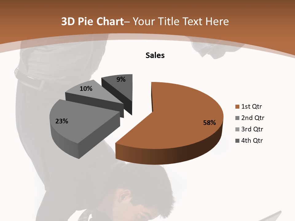 Healthy Gymnast Person PowerPoint Template