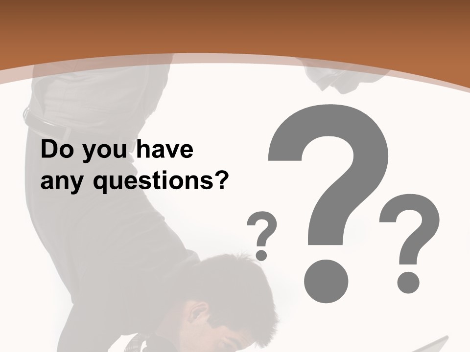 Healthy Gymnast Person PowerPoint Template