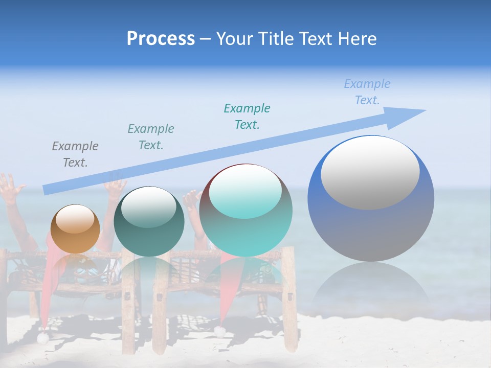 Tropical Hat Xmas PowerPoint Template