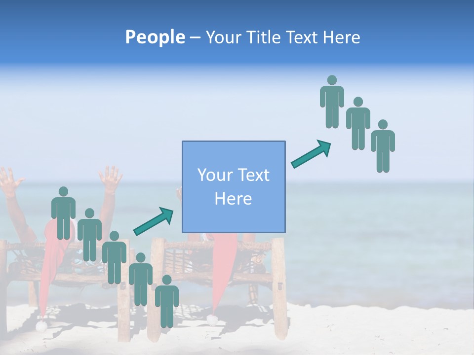 Tropical Hat Xmas PowerPoint Template